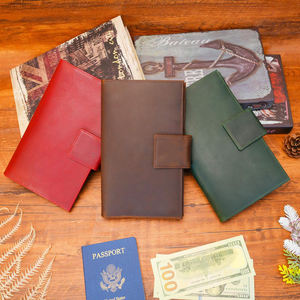 Personalized Genuine Leather Vintage Style RFID Blocking Passport Holder Custom <b>Travel</b> <b>Wallet</b> <b>Family</b> <b>Travel</b> Gift Dad Gift - Product Image 6