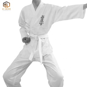 Kyokushin Karate Uniforme Niños GI y Adultos Artes Marciales Uniforme Unisex Karate Gi Color Blanco - Product Image 4