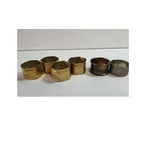 Rond de serviette en laiton de qualité supérieure à bas prix taille personnalisée rond en forme d'hôtels restaurant rond en laiton rond - Product Image 1