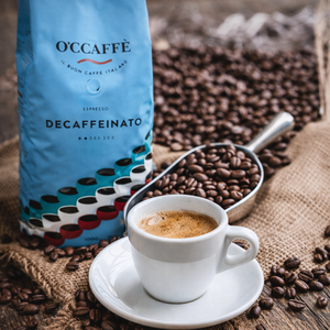 Granos de Café Hechos en Italia, Descafeinados, 50% Arábica, 50% Robusta, Bolsa de 1 kg, Café para un Desayuno Dulce - Product Image 5