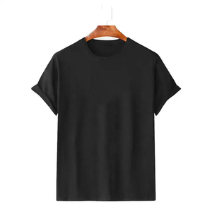 T-shirts unisexes streetwear de haute qualité en coton surdimensionnés, vêtements décontractés lourds, vêtements vierges à personnaliser, t-shirt pour hommes - Product Image 3