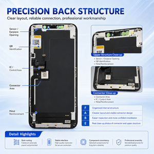Pantalla OLED Suave para <span class=keywords><strong>iPhone</strong></span> <span class=keywords><strong>11</strong></span> Pro Max, Repuesto de Pantalla Táctil Digitalizadora, Piezas de Reparación para Teléfonos Móviles - Product Image 5