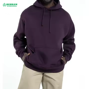 Sweat à capuche d'hiver personnalisé de haute qualité avec strass, respirant, séchage rapide, 100% coton polaire/éponge française, unisexe - Product Image 2