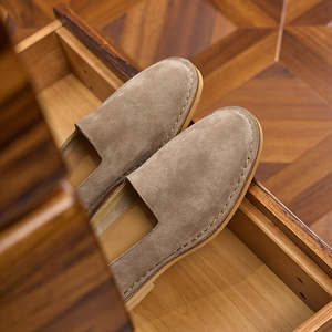 Nouvelles Chaussures Décontractées <span class=keywords><strong>Homme</strong></span> en Daim Véritable Italien, Mocassins en Velours de Marque, Qualité Supérieure, Style <span class=keywords><strong>Bateau</strong></span> Durable - Product Image 3