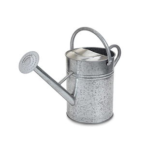 Bidon d'eau en fer galvanisé, arrosoir de haute qualité à l'aspect noir solide sans rouille avec design personnalisé - Product Image 4