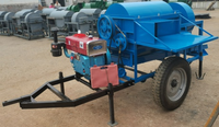 Grande Décortiqueuse Multifonctionnelle, Batteuse de Maïs, Batteuse de Riz et Blé, Machine à Battre le Maïs, le Soja et le Sorgho HJ-5TD900