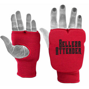 Gants de boxe demi-doigts en PVC respirants et légers, personnalisables, fermeture à lacets, entraînement Sanda, MMA, combat - Product Image 4