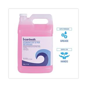 Detergente Líquido Industrial Ecológico Boardwalk BWK7714EA de 1 Galón para Ollas y Sartenes, 100% Ingredientes Naturales - Product Image 6