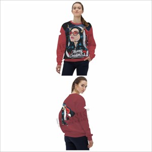 Sweat-shirts pour femmes en tissu épais pour l'hiver, nouvelle collection, style tendance - Product Image 5