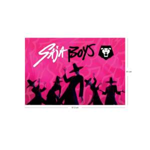 Modern KPop Demon Hunters <b>Poster</b> Saja Boys Wall Art Made of Paper - Product Image 2