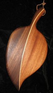 Planche à découper en bois d'acacia naturel la plus vendue à la main avec poignée planche à découper de légumes bon marché pour la cuisine - Product Image 3