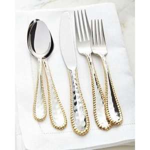 Elegant Stainless Steel <b>Cutlery</b> <b>Set</b> for Party-Luxurious Durable Eco-Friendly Handmade by Kraft World - Product Image 1