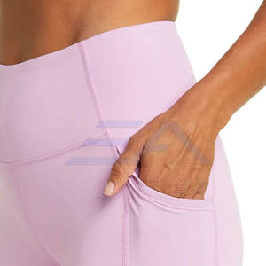 Leggings Deportivos para Mujer, Cintura Alta, Efecto Push-Up, Transpirables, de Secado Rápido, Sin Costuras, de Spandex/Nailon, con Cintura Elástica - Product Image 5