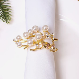 Affordable Price <b>Table</b> Accessories Gold Chain Metal Napkin Ring Wedding Custom made Napkin Ring Wedding <b>Table</b> <b>Cloth</b> Ring - Product Image 5