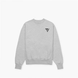 Sudadera unisex con logotipo personalizado sin cremallera pulóver Sudadera de cuello redondo de color liso para hombres y mujeres - Product Image 1