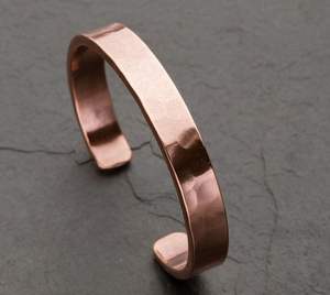Traditional <b>copper</b> <b>bracelet</b> made from pure metal ideal for wellness inspired jewelry collections and worldwide distribution - Product Image 4