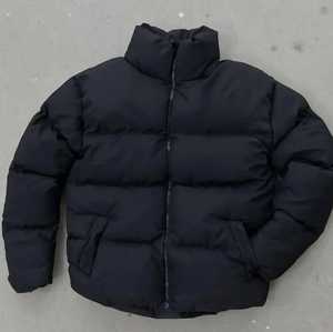 Blouson matelassé unisexe de haute qualité personnalisé, style vintage slim, col montant, toile brodée, logo personnalisé pour l'hiver - Product Image 4