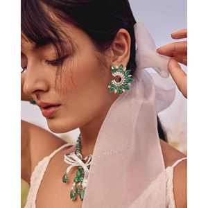 Pendientes de Diamantes Sunburst - Product Image 1
