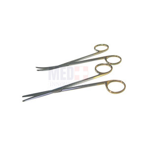 Tijeras de disección de Mayo, instrumentos quirúrgicos rectos y curvos de funcionamiento de acero inoxidable, herramientas médicas manuales de plástico - Product Image 2