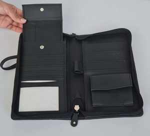 Portefeuille de voyage en cuir véritable pour le stockage sécurisé des passeports - Product Image 3