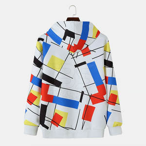 Bajo MOQ personalizado OEM diseño hombres sublimación Sudadera con capucha/fabricación mejor precio Color sólido hombres sublimación Sudadera con capucha - Product Image 2