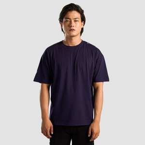 Heavy Gsm 240gsm 100% Camiseta de algodón con cuello redondo Tecnología de bloqueo de borde único Nuevo diseño Manga raglán Patrón de serigrafía - Product Image 4