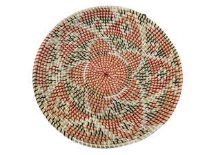 จานแขวนทำด้วยมือจากหญ้าทะเลเวียดนามตะกร้าสานธรรมชาติของตกแต่งผนังสำหรับห้องนั่งเล่นโรงแรมและส่งออก - Product Image 5