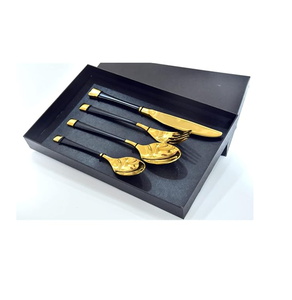 Hot <b>Sales</b> Stainless Steel With Resin handle Flatware Cutlery <b>Set</b> Mirrored steel <b>for</b> Hotel & Tabletop Best Quality Flatware <b>Sets</b> - Product Image 6