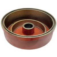 Tambour de frein adapté pour tracteur diesel Deutz 03393285 250mm ID 23 dents FL912 FL913 F4L912 F6L912 DX2506