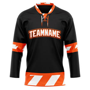 Uniforme del equipo personalizable al por mayor, conjunto de Jersey de hockey sobre hielo para adultos nuevos, ropa de hockey de diseño personalizado - Product Image 3