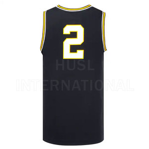 Maillot de basket-ball réversible personnalisé, séchage rapide, respirant, uniforme par sublimation, grande taille, double couche, pour hommes et femmes - Product Image 6