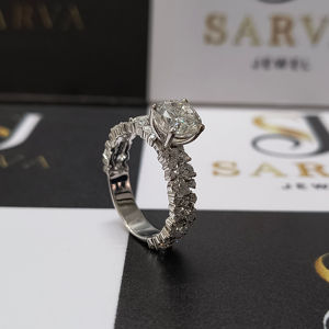 Anillos finos precio al por mayor original S925 plata esterlina VVS Moissanite anillo de hombre diamante compromiso anillo de boda joyería fina - Product Image 2