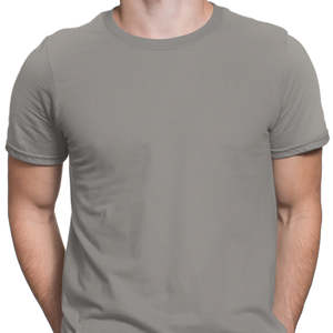 Camiseta de hombre extragrande de algodón 100% de alta calidad y peso pesado, lisa, con impresión personalizada en serigrafía e impresión digital. - Product Image 6