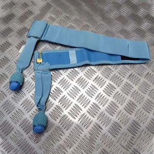 Ronpex เข็มขัดคาดเอวและสายคาดเอวสีขาวและสีฟ้าแบบกำหนดเอง - Product Image 4