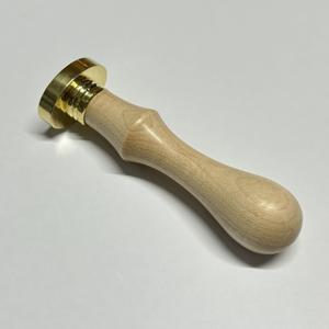 Maple Wood 29mm Oval Brass Wax Seal Stamp Scrapbooking & Decorative Stationery Best Export Price <b>Craft</b> <b>Supplies</b> - Product Image 5