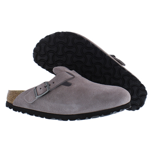 Scarpe Birkenstock Boston Narrow Unisex Colore: Viola Sbiadito 100% Autentiche - Product Image 5