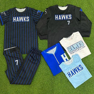 Uniforme de baseball imprimé de haute qualité, maillot de baseball respirant et bon marché pour enfants - Product Image 2