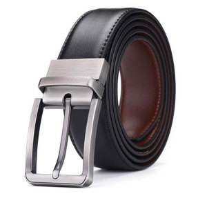 Cómodos cinturones de cuero de alta calidad personalizados al por mayor cinturón de cuero de moda personalizado para hombres - Product Image 1
