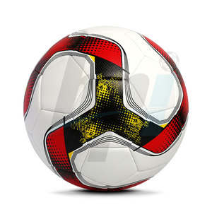 Ballon de football personnalisé de couleur unie, cousu à la machine, vente en gros, marque privée, ballon de football cousu à la machine - Product Image 4