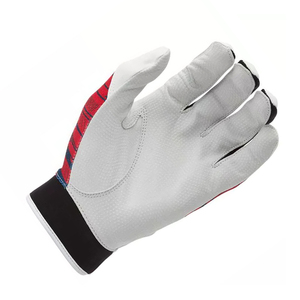 Gants de frappeur de baseball professionnels personnalisés en cuir respirant et durable, antidérapant, design OEM, personnalisable - Product Image 5