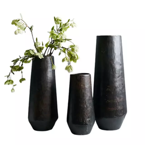 Jarrones de flores de Metal de colores combinados, la mejor decoración interior y diseño hecho a mano, jarrón de plantas verdes y jarrones de flores, lo mejor para la decoración del hogar - Product Image 1