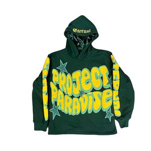 Sudadera con capucha lavada con ácido personalizada para hombre, estampado de algodón de rizo francés y suministro ODM de ajuste de gran tamaño para la temporada de invierno - Product Image 1