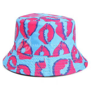 Sombrero de Pescador Unisex de Moda Hip Hop, Transpirable, con Parches Personalizados, Lazos, Impresión Digital, Protección Solar, para Playa y Pesca - Product Image 3