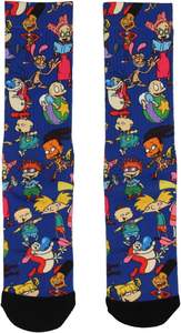 2024 nouveau Style de haute qualité doux hommes chaussettes de Baseball personnalisé Sublimation imprimé Polyester chaussettes de Baseball - Product Image 5