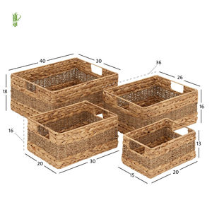 VGREENART-cesta de agua hecha a mano, modelo VGA WB26, decoración de materiales para el hogar, restaurante, Hotel, marca vietnamita - Product Image 1