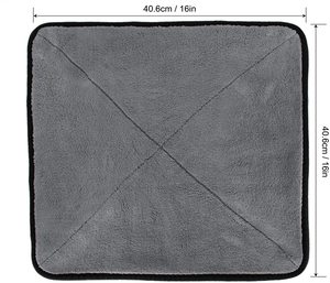 Meilleures ventes de serviettes en coton d'excellente qualité en tissu microfibre pour voiture multi-usages à bas prix emballage personnalisé - Product Image 3