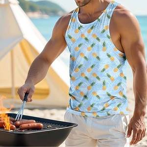 Camiseta sin mangas RTS para hombre Mady de Antom Enterprises fabricada por Dress Sports - Product Image 6