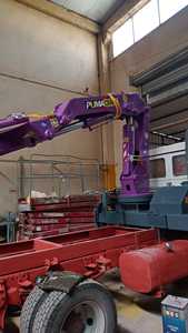 รถเครน Puma 5ตันรถบรรทุกติดตั้งไฮดรอลิกสนับมือบูมการก่อสร้างที่แข็งแกร่งประสิทธิภาพสูงปั๊มเกียร์ใหม่ตุรกี - Product Image 3
