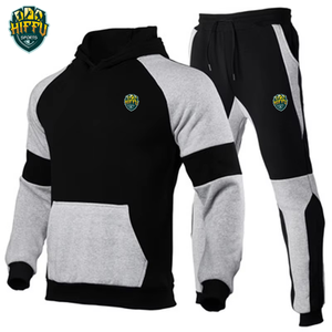 Ropa Deportiva Personalizada de la Mejor Calidad para Hombre, Transpirable, Corte Regular, Trajes Deportivos con Capucha, Color Sólido, Ropa Casual de Calle, 100% - Product Image 4