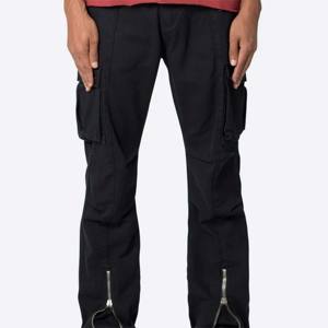 Pantalones cargo Acampanados para hombre a la moda: duraderos, transpirables y perfectos para uso informal y uso diario - Product Image 1